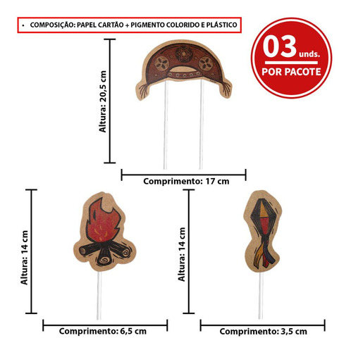 Decoração Junina Sertão Com Bandeirinhas Balão Envio Rápido