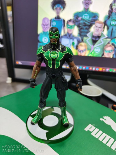 Simon Baz Dc Essentials Green Lantern Linterna Verde