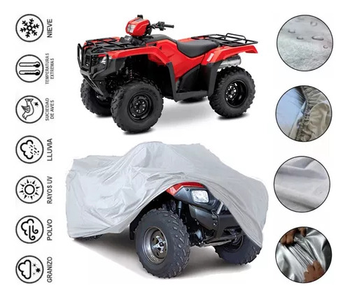 Cubre Impermeable Moto Cuatrimoto Honda Trx520fm