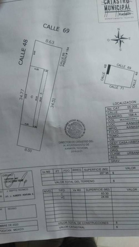 Edificio En Venta En Merida F-268, 8 Deptos. En Kanasin $2,400,000