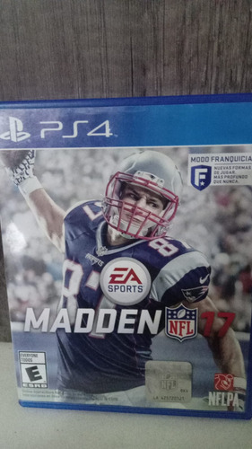 Madden Nfl 17 Ps4 Original Fisico (Usado)