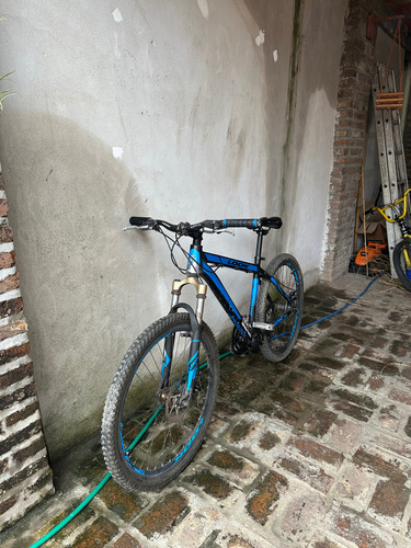 Bicicleta Look Rodado 26 Negro Y Azul