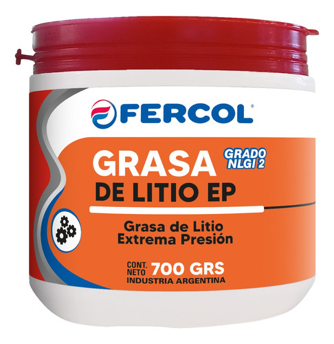 Grasa Fercol De Litio Extrema Presion 700 Gr