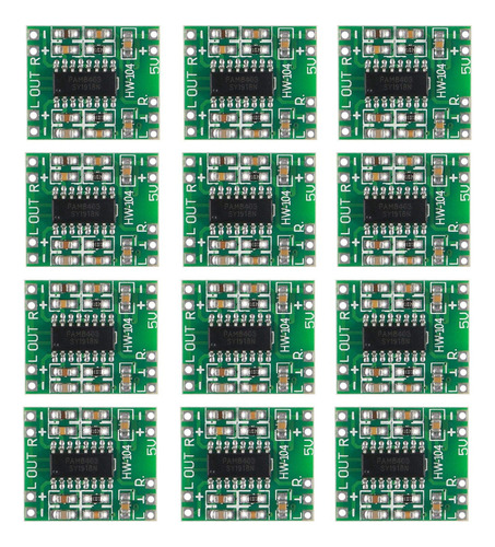 Aceirmc 12 Unids Pam8403 Mdulo Super Mini Amplificador Digit