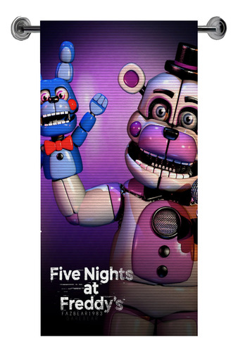 Toalla De Baño Five Nights At Freddy's,games, Personalizable