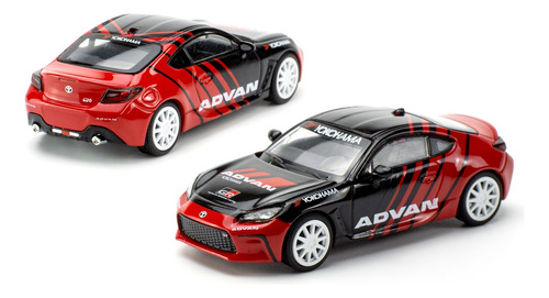 Pop Race Pr64-24 Toyota Gr86 Advan 1/64