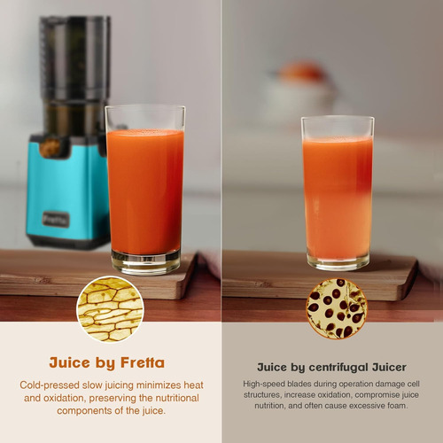 Exprimidor Fretta De Prensado En Frío, Autoalimentado, Trita