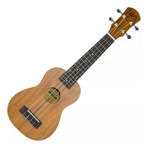 Ukulelê 21 Pol Soprano Sapele Laminado Natural Winner Nylon