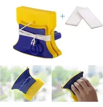 Comprar Limpiador Ventanas Vidrio Magnetico Doble Iman + 2 Repuestos