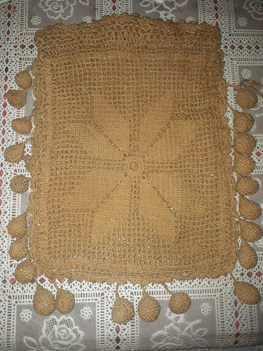 Antigua Carterita Cartera De Crochet