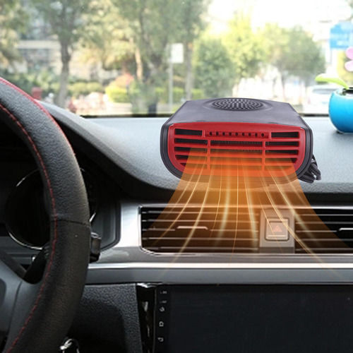 Ventilador Calefactor Portátil Para Automóvil De 12 V: