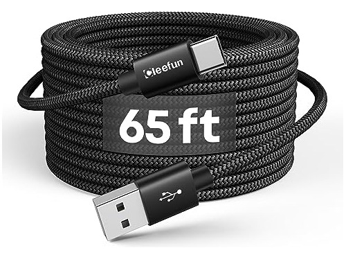 Cable Usb C Extra Largo 65ft/20m