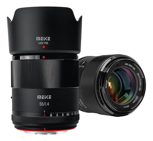 Lente Meike Af 55 Mm F1.4 X-mount Stm Aps-c Para Fuji X-moun