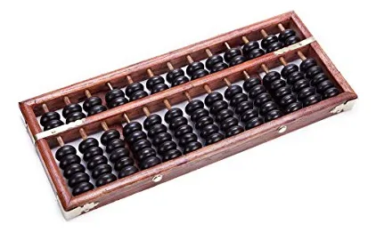 Pack Abaco Chino Vintage 13 Dgitos Para Contar Y Calcular