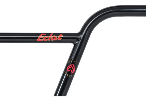 Imagen 2 de 3 de Manubrio Eclat Bmx Chocolate 9 ¡full Cromo Pro! Negro Glossy