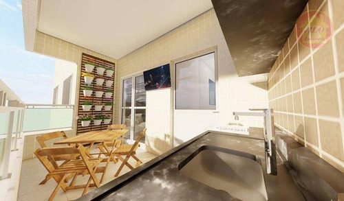 Apartamento À Venda, 58 M² Por R$ 315.000,00 - Caiçara - Praia Grande/sp - Ap5120