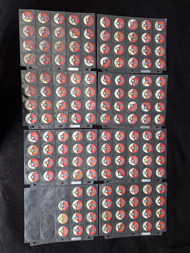 Colección Completa Tazos Pokemon Gen 1 Y 2 Sabritas 1999