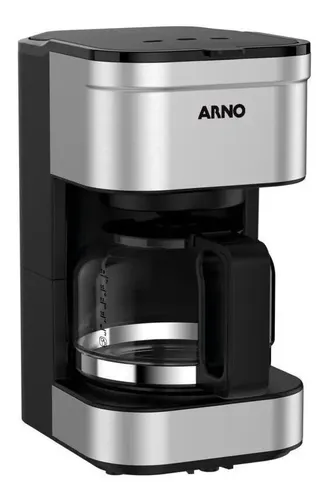 Cafeteira Filtro  Arno Preferita Cfpf Inox 750ml Prata/preto 220v