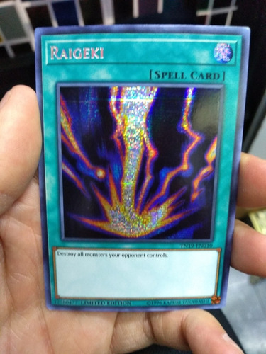 Raigeki Secreto Yugioh Promo Megatin 2019