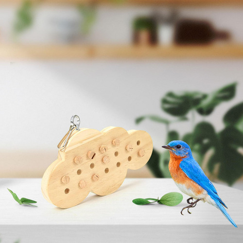 2 Juguete Para Masticar Pájaros, Jaula Para Loros, Juguete