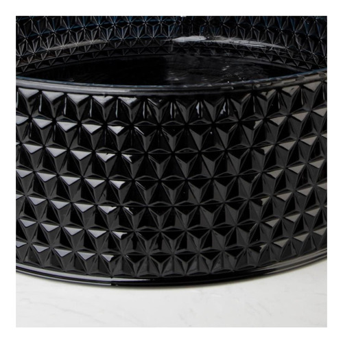 Fregadero De Recipiente De Cristal Negro De Globaosalu Con Y