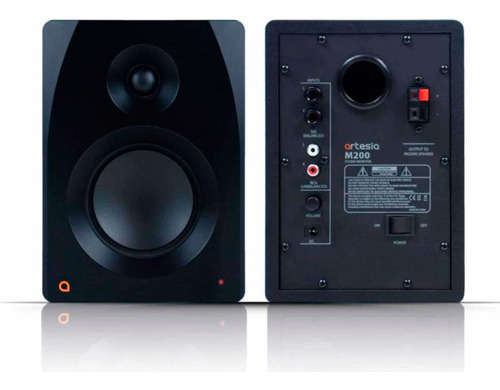 Monitor De Audio Artesia Pro M-200 30 Watts Woofer Par Preto
