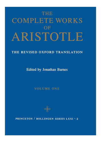 Libro: Obras Completas De Aristóteles, Tomo 1