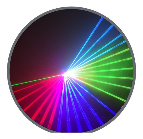 Imagen 2 de 4 de Láser Rgb Alienpro Alpha Interface Ilda Colores Dmx Original