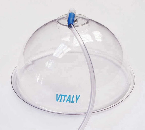 Imagen 4 de 5 de Copas Vacumterapia 16cm Busto Y/o Gluteos C/regulador Vitaly