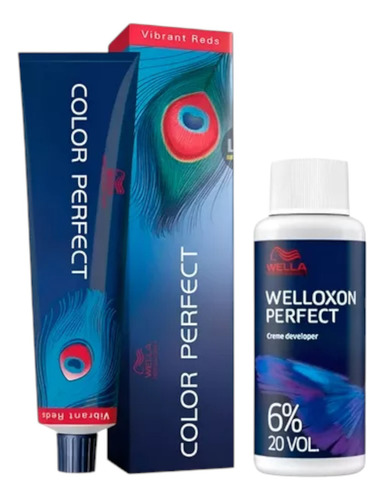 Tintura Color Perfect Wella Permanente 100% Cobertura Canas Tono 7/07