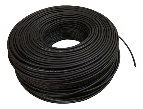25 Metros Cable Fotovoltaico 4mm² Awg 12 1500 Vdc Negro