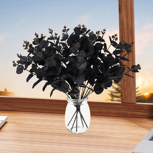 10 Ramas De Eucalipto Para Halloween, Ligeras, Creativas,