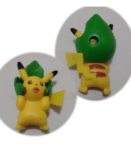 Pikachu Figura Pokemon Paracaidista Aleacion Plástica