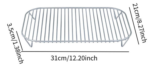 Parrilla Plegable Para Asar En Interiores, Accesorio Para
