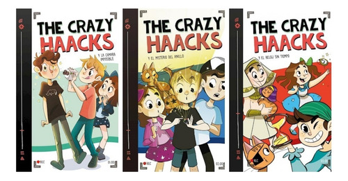 Pack The Crazy Haacks 3 Libros - Montena - Nuevo