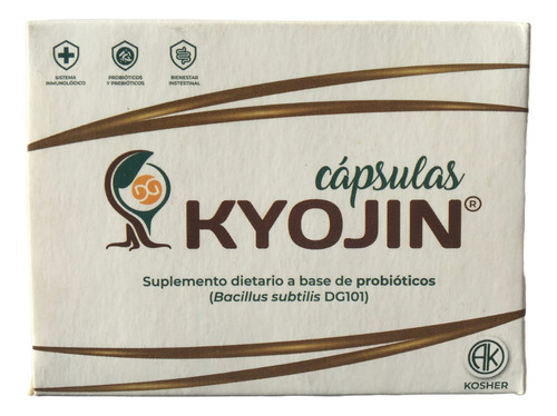 Probiotico + Prebiotico Kyojin 30 Capsulas