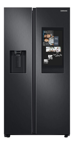 Refrigerador inverter no frost Samsung RS58T5561 negro doi con freezer 585L 220V