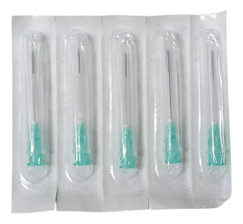 Aguja Hipodermica 21g X 1 1/4 Nipro Caja/100 Capacidad En Volumen 5 Ml 5 Ml