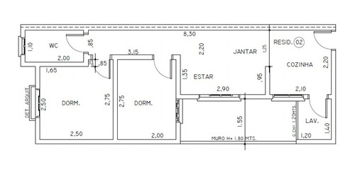 Imagem 3 de 7 de Apartamento 2 Quartos Santo Andre - Sp - Vila Tibirica - Rm08ap