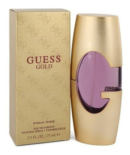 Perfume Original Guess Gold Guess 75ml Dama 