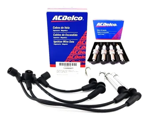 comprar Kit Cables + Bujias Original Gm Acdelco Celta Corsa Classic 