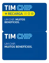 Comprar Tim Chip Kit 25 Unidades:  5 Sem Recarga E 20 Com Recarga