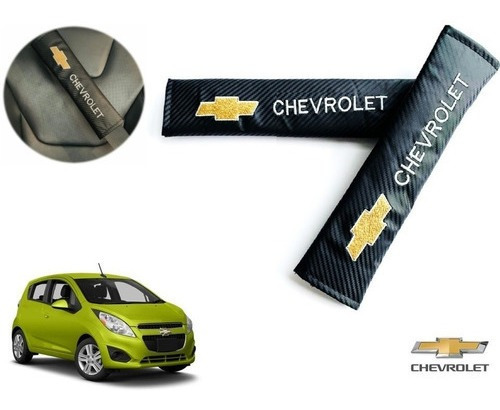 Par Almohadillas Cubre Cinturon Chevrolet Spark Hb 1.2l 2014