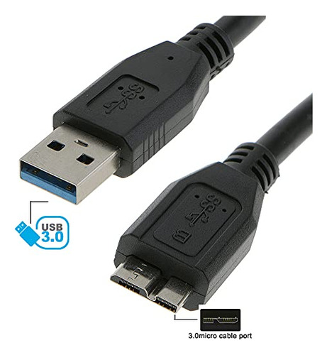 Cable Usb 3.0 Superspeed Usb A Macho A Usb Micro B (paquete
