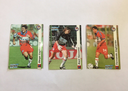 Figuritas Tarjetas Trading Cards Fútbol Argentina 2000. Aaaj