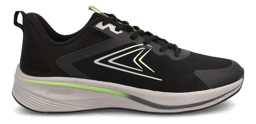 Zapatilla Hombre Power Swift Negro-gris Claro
