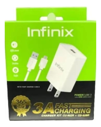 Cargador Infinix 3.5a Tipo V8