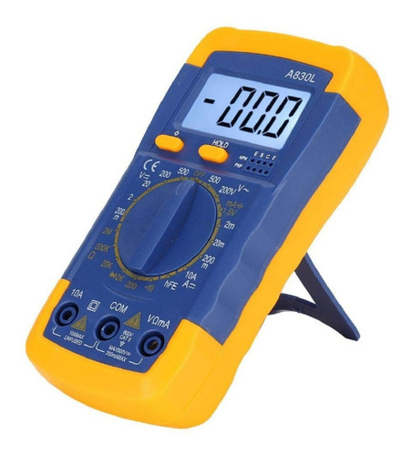 Imagen 3 de 9 de Tester Analogico Multimetro Digital Luz Led
