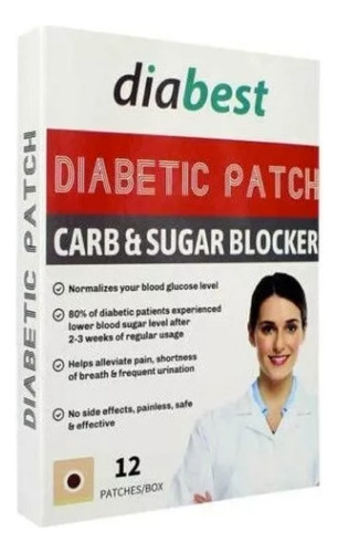 12 Pz Parches Para Diabetes Regula Los Niveles Azucar