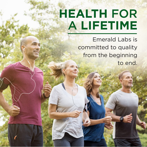 Emerald Labs B-healthy Complejo Vitaminas B Vegano 120c